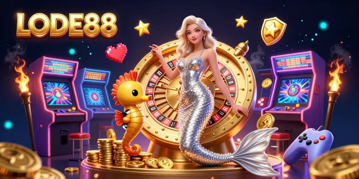 Experience thrilling wins at LODE88 with a dazzling display of casino excitement and vibrant gaming atmosphere.