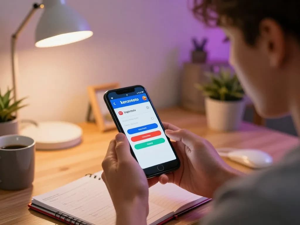 Akses login kenzototo melalui smartphone untuk pengalaman lotere daring yang menarik.