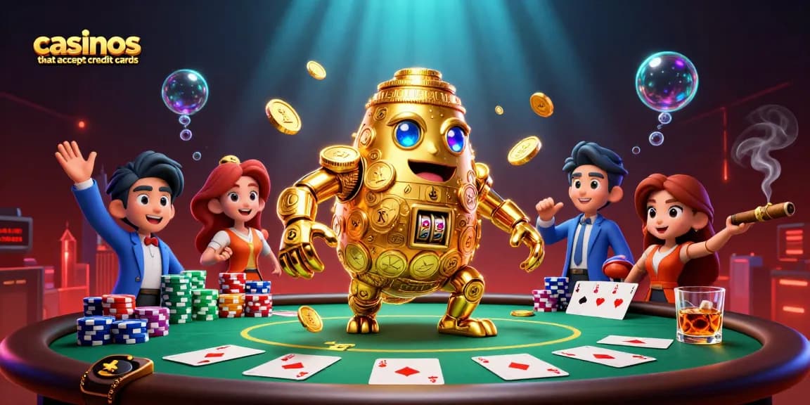 Spin thrilling games at casinos that accept credit cards with instant deposits and huge bonuses!