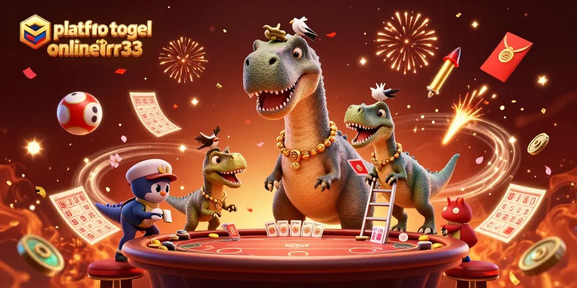 Experience excitement on the platform togel online rr33 with dynamic lottery elements and festive illustrations.