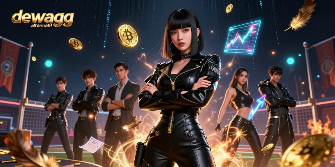 Experience high-stakes sports betting with dewagg alternatif, showcasing thrilling odds and vibrant visuals.