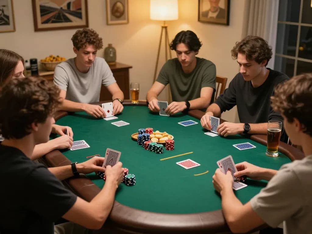 Jilipinas poker night with friends showcases strategic gameplay and social interaction around a well-set table.