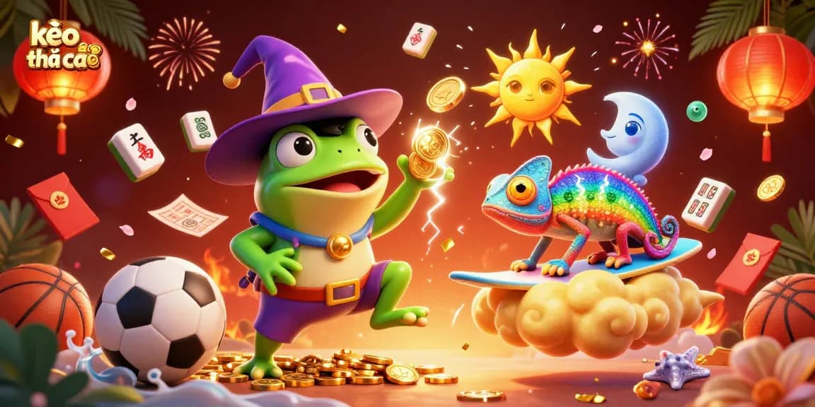 Betting on sports with kèo nhà cái: Enjoy colorful gaming elements and magical characters.