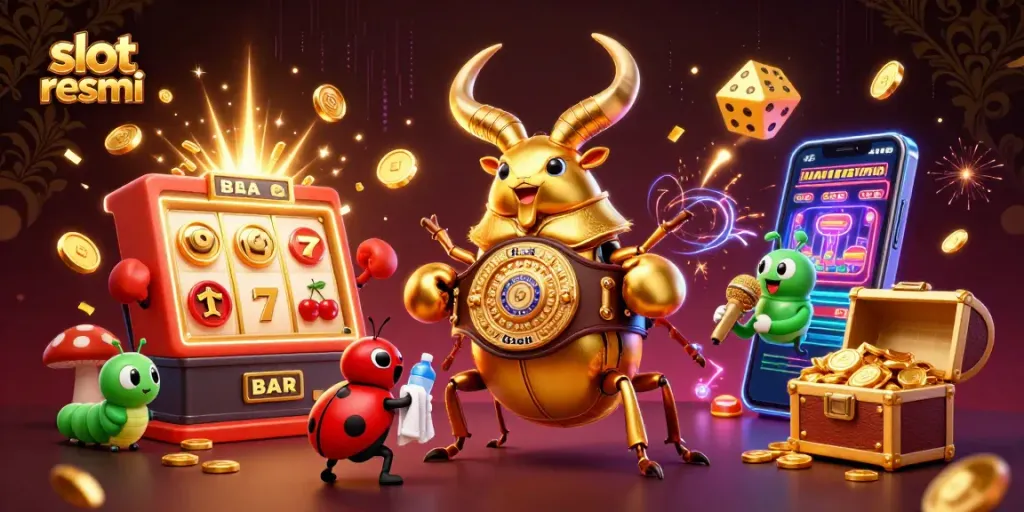 Experience thrilling winnings with the slot resmi featuring a dynamic casino showdown.