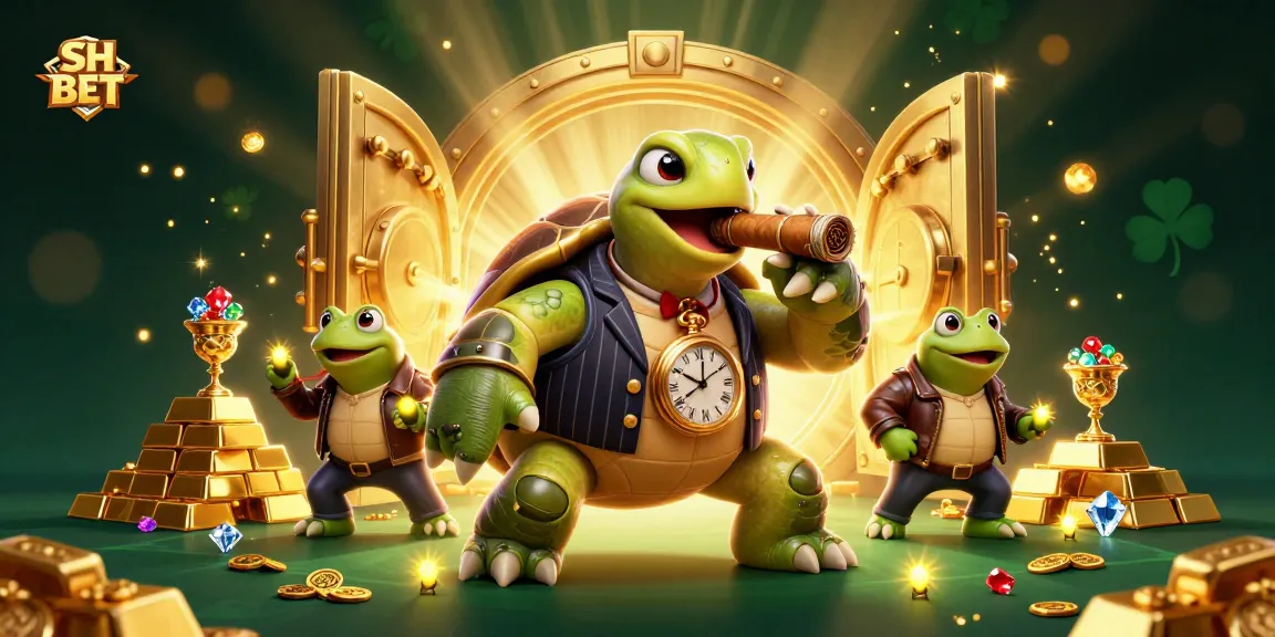Experience thrilling gameplay at SH BET with lively casino characters and gold treasures.