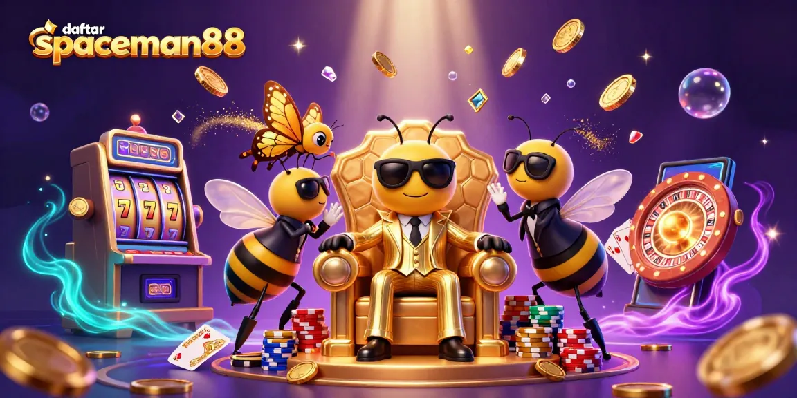 Win big with daftar spaceman88 as a bumblebee mob boss rules the casino scene!