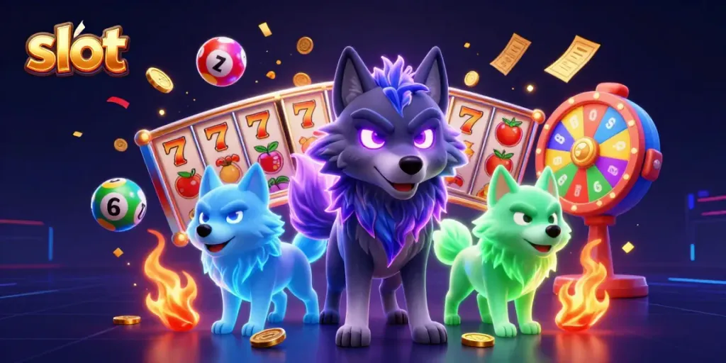 Menggulung slot dengan putaran dan simbol keberuntungan yang mencolok, menarik perhatian para pemain.