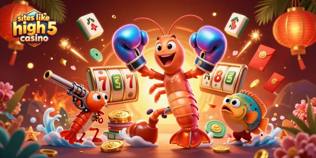 Experience top sites like high 5 casino with vibrant visuals and dynamic gaming elements.