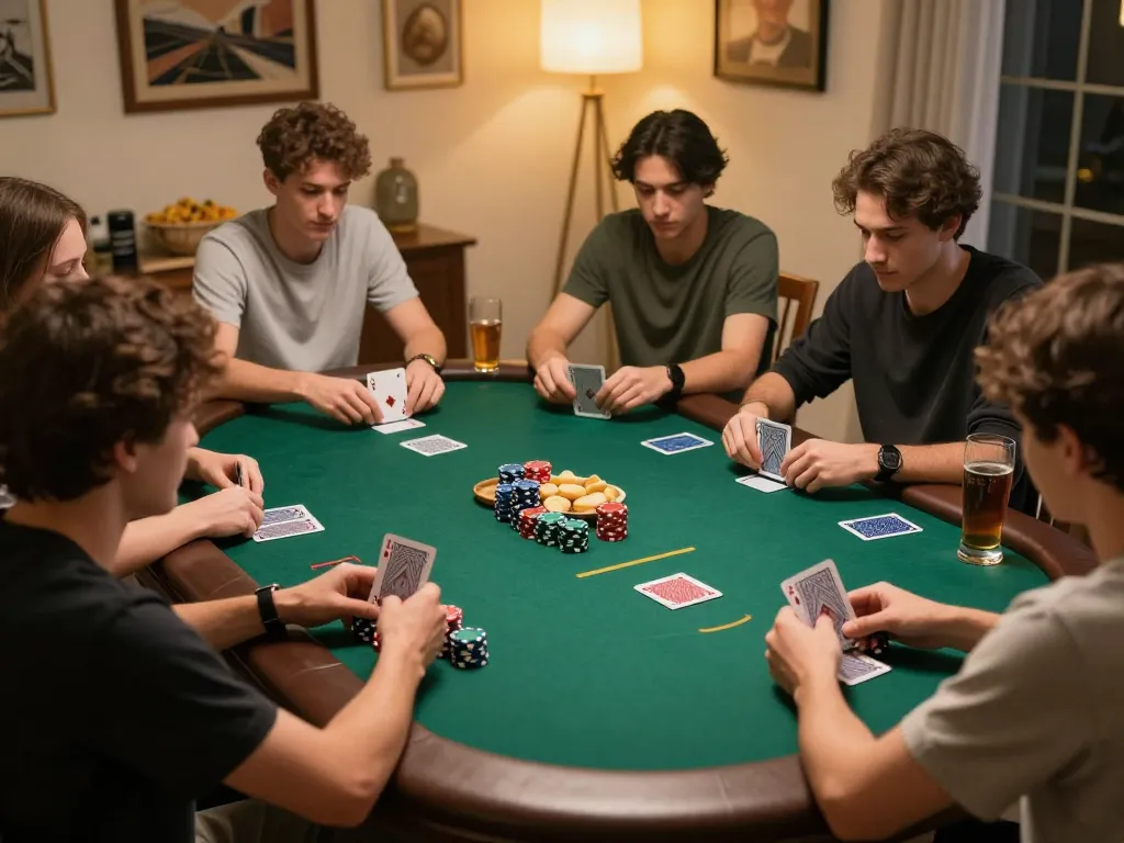 Jilipinas poker night with friends showcases strategic gameplay and social interaction around a well-set table.
