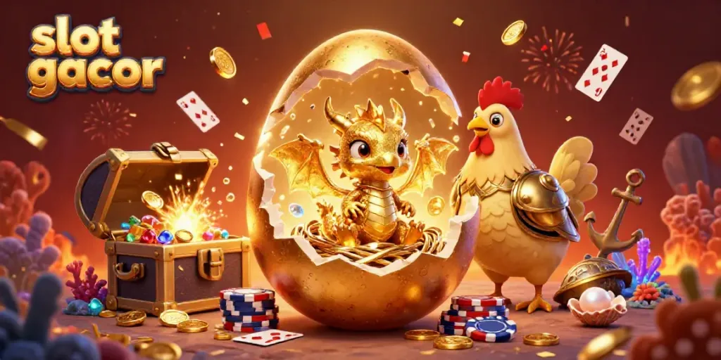 Engage with slot gacor magic as golden dragon treasures explode in vibrant casino adventure.