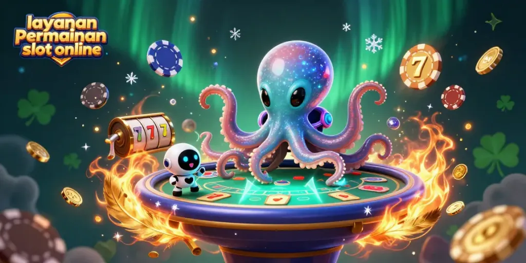 Menang dengan layanan permainan slot online di kasino digital intergalaksi yang ceria.