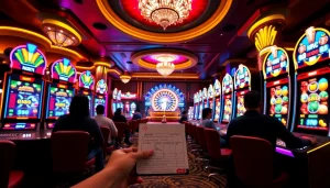 Experience the thrill of winning with slot gacor hari ini in a vibrant casino setting.