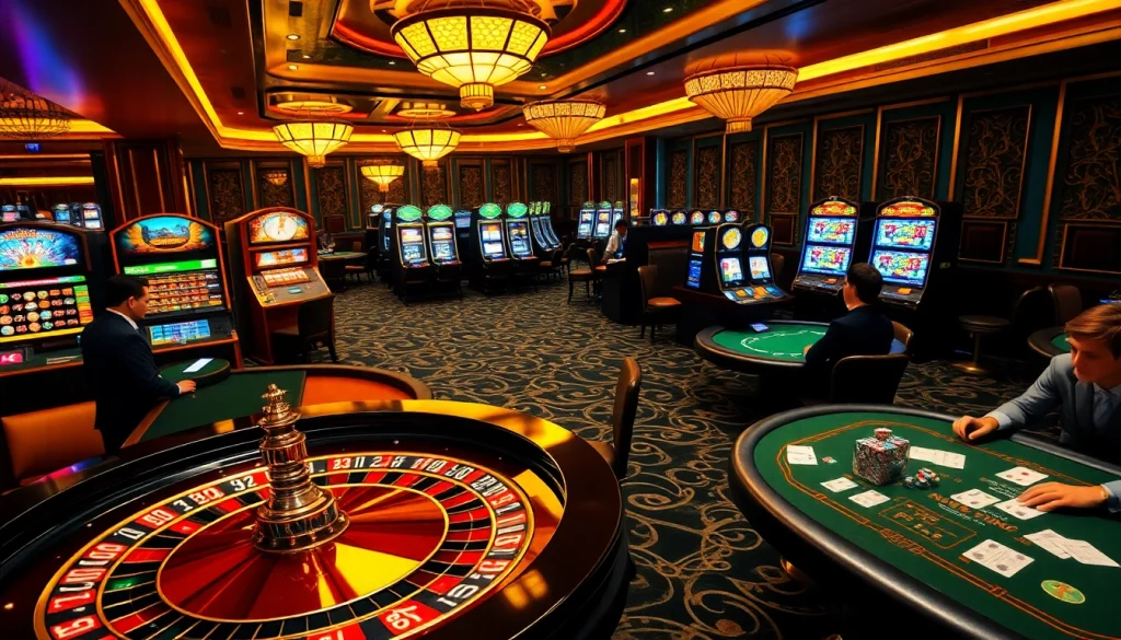 Engaged players at a NOHU90 casino table experience thrilling gameplay and exciting betting.