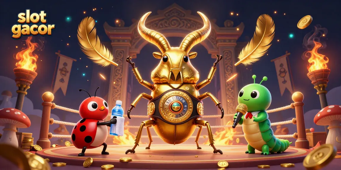 Menyaksikan slot gacor dengan kegembiraan dalam ilustrasi 3D yang penuh warna.