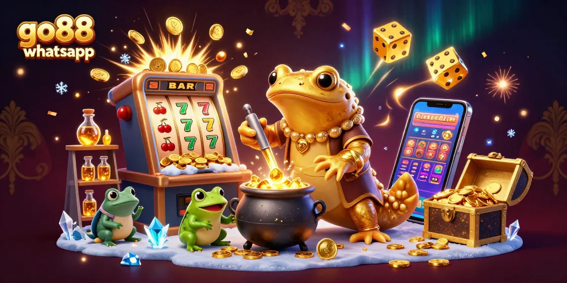 Experience the excitement of go88 whatsapp with a lively alchemist scene overflowing with golden treasures.