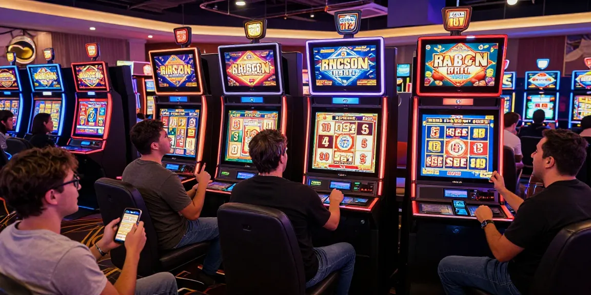 Experience the thrill of bonus buy slots at https://ampika.co.uk/, featuring diverse players enjoying vibrant casino gaming.