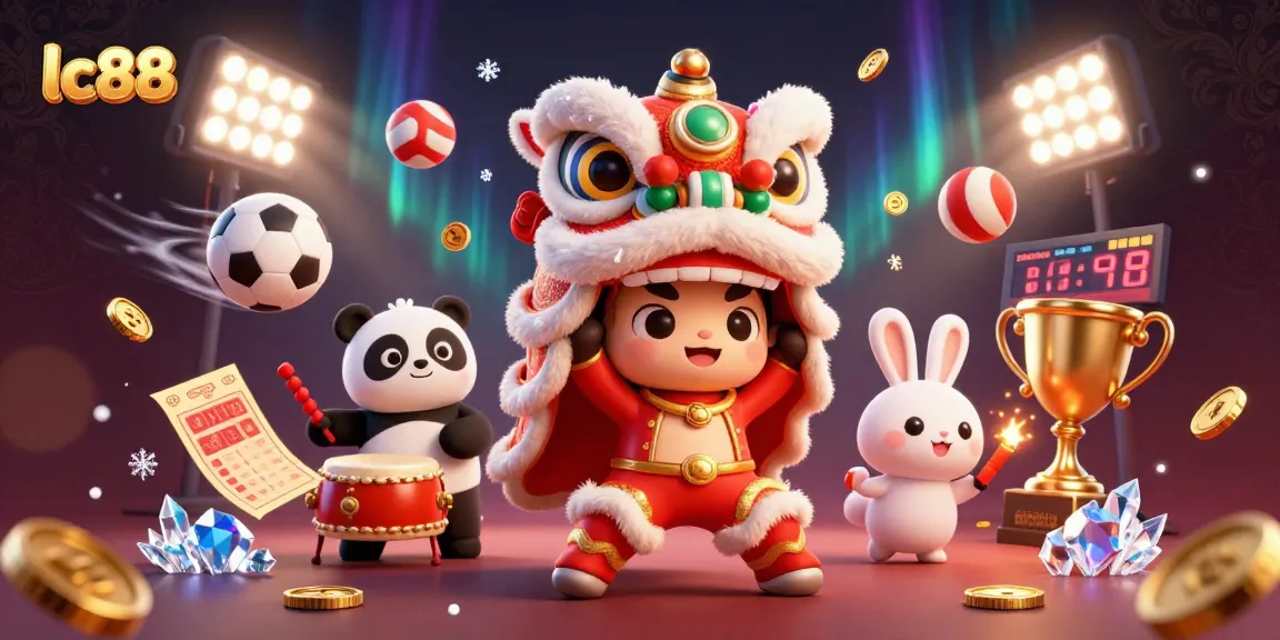 Experience exciting gameplay at lc88 with dynamic characters celebrating in a festive casino scene.