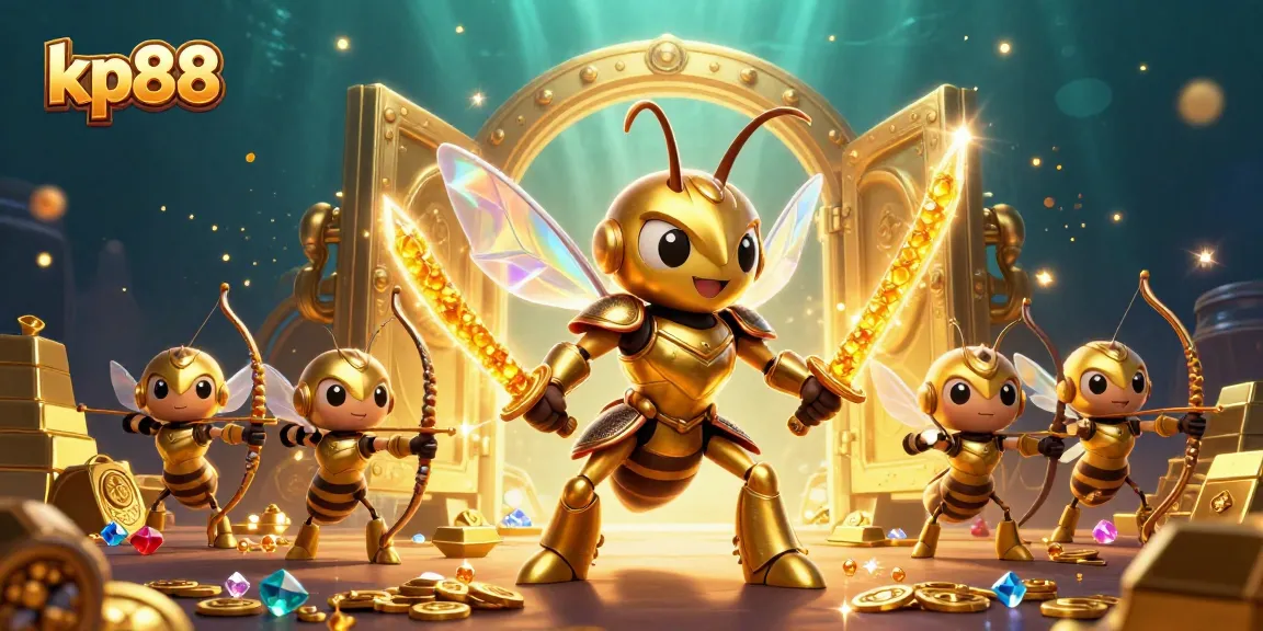 Experience exciting wins with kp88 in this vibrant casino scene full of treasures and dynamic action.
